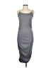 Icon Apparel Solid Gray Cocktail Dress Size M - photo 1