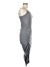 Icon Apparel Solid Gray Cocktail Dress Size M - photo 4