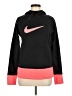 Nike 100% Polyester Black Pullover Hoodie Size M - photo 1