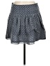 Madewell 100% Silk Paisley Blue Silk Skirt Size 6 - photo 2
