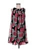 Karin Stevens 100% Polyester Graphic Gray Cocktail Dress Size 6 - photo 1