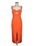 Significant Other 100% Polyester Orange Cocktail Dress Size 8 - photo 1