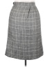 Evan Picone Plaid Gray Formal Skirt Size 14 - photo 2