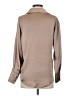 Zara 100% Polyester Tan Long Sleeve Blouse Size XS - photo 2