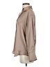 Zara 100% Polyester Tan Long Sleeve Blouse Size XS - photo 5