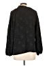 Grade & Gather 100% Polyester Black Long Sleeve Blouse Size L - photo 2