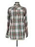 J.Crew 100% Cotton Plaid Green Long Sleeve Button-Down Shirt Size 8 - photo 2