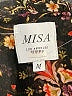 MISA Los Angeles 100% Polyester Black 3/4 Sleeve Blouse Size M - photo 4