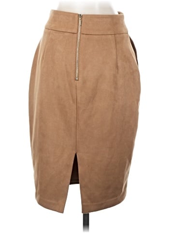 Forever New Faux Leather Skirt (view 2)