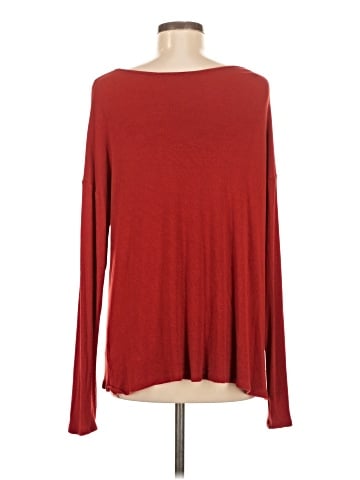 Bordeaux Long Sleeve T-Shirt (view 2)