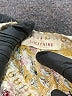 Solitaire 100% Rayon Yellow 3/4 Sleeve Blouse Size L - photo 7