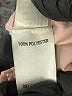 Ecru 100% Polyester Pink Faux Fur Jacket Size L - photo 7