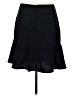 CeCe 100% Polyester Solid Black Formal Skirt Size 6 - photo 2