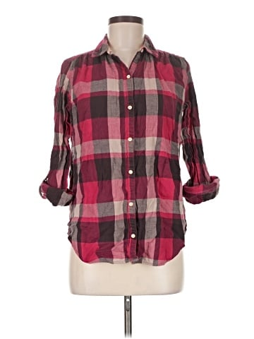 Isabella Sinclair 3/4 Sleeve Button-Down Shirt (view 1)