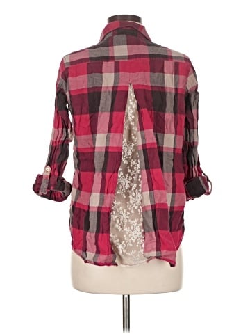 Isabella Sinclair 3/4 Sleeve Button-Down Shirt (view 2)