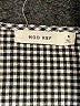 Mod Ref 100% Polyester Houndstooth Gray Jumpsuit Size S - photo 4