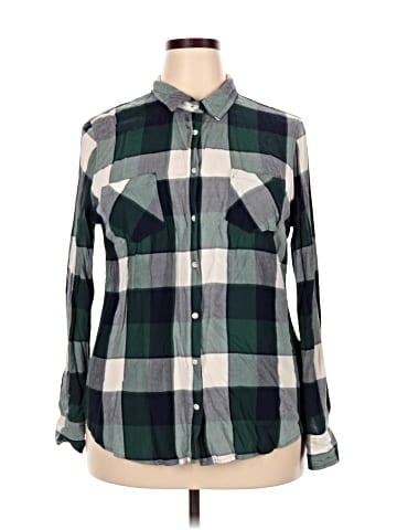 Merona Long Sleeve Button-Down Shirt (view 1)
