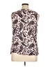 Talbots 100% Cotton Pink Sleeveless Blouse Size XL - photo 2