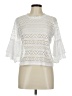 C&C California White 3/4 Sleeve Top Size M - photo 1