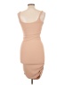 Unbranded Solid Tan Cocktail Dress Size M - photo 2