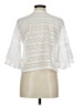 C&C California White 3/4 Sleeve Top Size M - photo 2