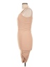 Unbranded Solid Tan Cocktail Dress Size M - photo 5