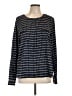 Gap 100% Polyester Black Long Sleeve Top Size L - photo 1