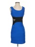 Ruby Rox Color Block Blue Cocktail Dress Size S - photo 1
