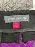Vince Camuto Color Block Purple Active Pants Size 10 - photo 7