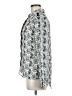 Lumiere 100% Polyester Silver Long Sleeve Blouse Size M - photo 5