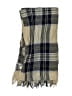 Unbranded Plaid Gray Blue Scarf One size - photo 2