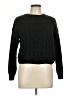Shein 100% Polyester Black Pullover Sweater Size L - photo 1