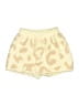 Ekouaer 100% Polyester Animal Print Yellow Shorts Size S - photo 1