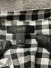 J.Crew 100% Baumwolle Checkered-gingham Black Long Sleeve Blouse Size 0 - photo 7