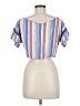 Red Carter 100% Cotton Blue Short Sleeve Top Size M - photo 2
