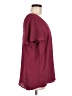 Torrid 100% Polyester Burgundy Short Sleeve Top Size Med Plus (00) - photo 4