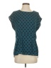 CAbi 100% Polyester Teal Short Sleeve Top Size XS - photo 1