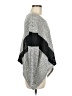 Audrey 3+1 Chevron-herringbone Gray Pullover Sweater Size M - photo 4