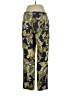Banana Republic 100% Polyester Paisley Blue Casual Pants Size 4 - photo 2