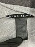 Como Black Gray Kimono Size M - photo 7