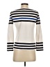 J.Crew 100% Cotton Stripes Ivory Turtleneck Sweater Size XS - photo 2