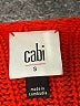 CAbi Orange Sweater Vest Size S - photo 7