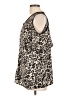 Chico's 100% Polyester Animal Print Tan Kimono Size L - photo 5