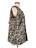 Chico's 100% Polyester Animal Print Tan Kimono Size L - photo 4