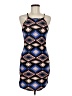 rue21 Graphic Blue Cocktail Dress Size M - photo 1