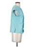 Jason Wu for Target 100% Polyester Teal Short Sleeve Blouse Size XS - photo 4
