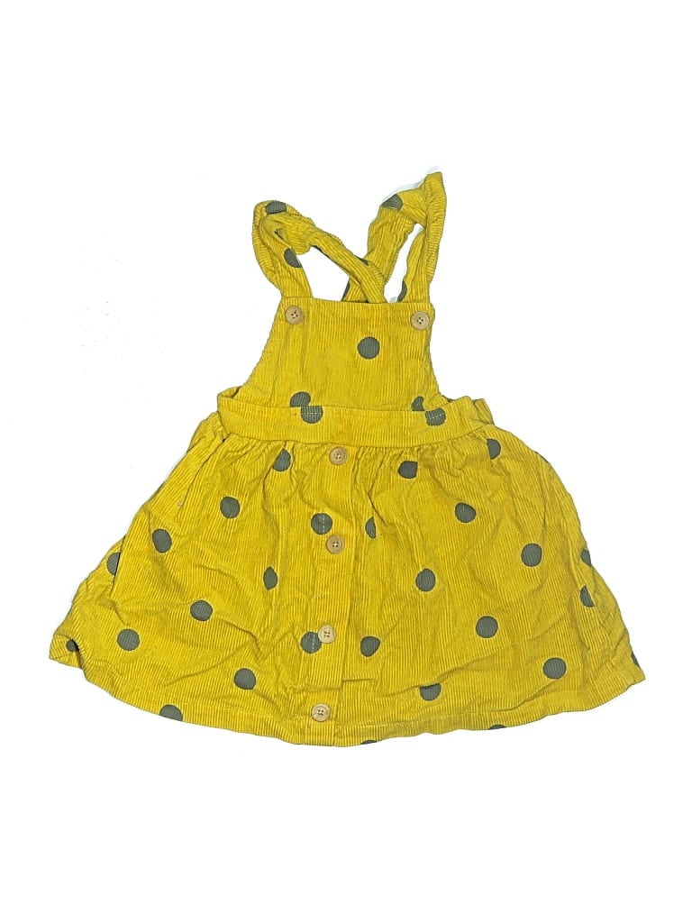 Pre-owned Blueberi Boulevard Kids' Dress In Yellow