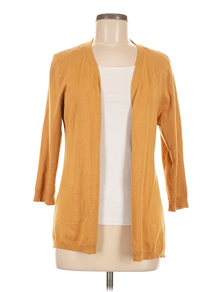 Pre-owned Lety & Me Cardigan Sweater In Brown