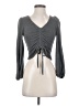 JAB Gray Long Sleeve Top Size S - photo 1