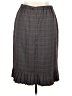 K.C. Spencer Plaid Gray Formal Skirt Size 14W - photo 2
